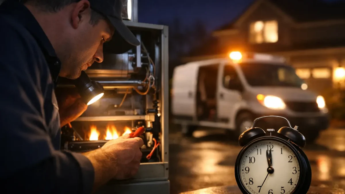 24 Hour Furnace Repair When Heat Can’t Wait