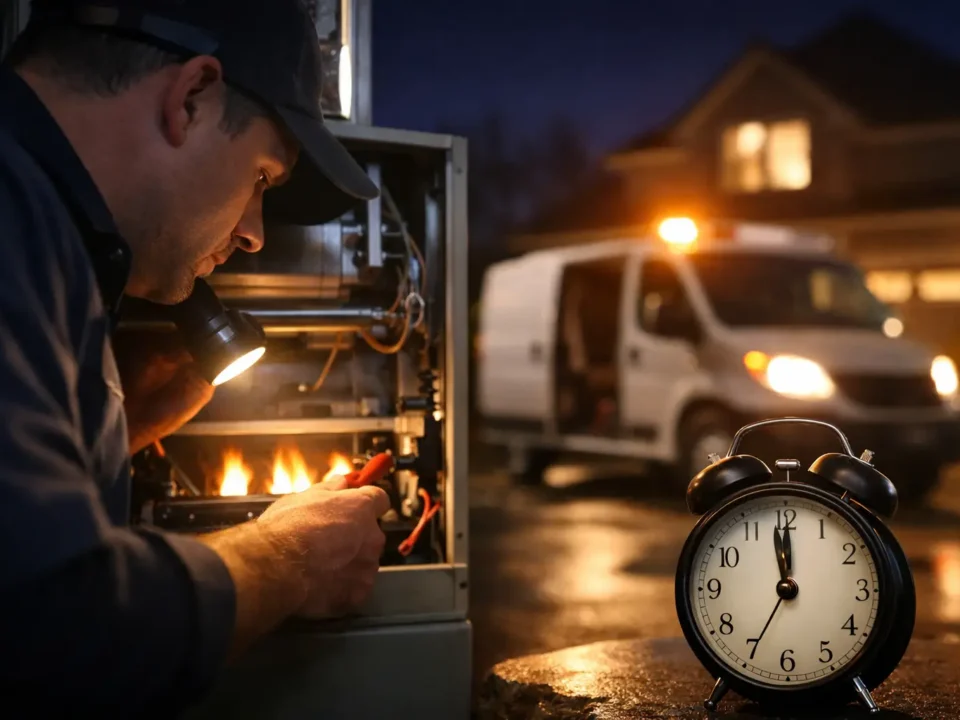 24 Hour Furnace Repair When Heat Can’t Wait