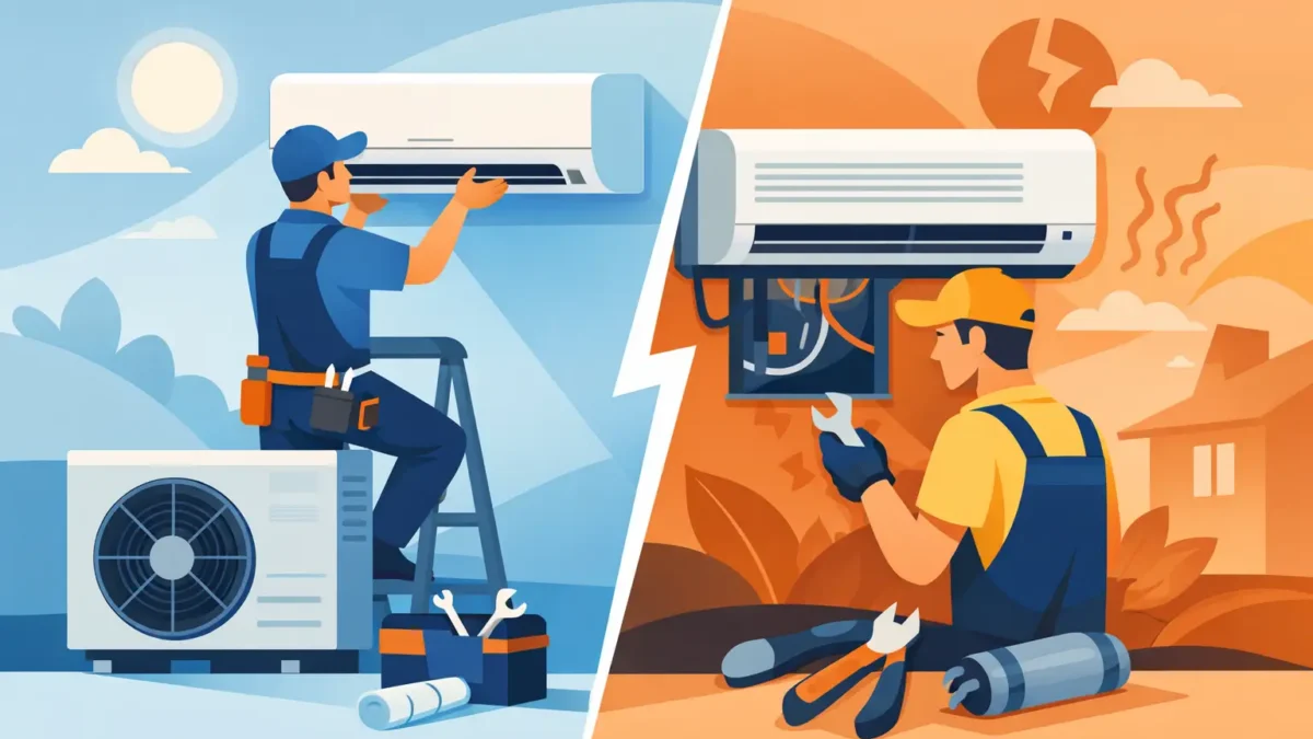 AC Installation Versus Repair: Which Pays Off?