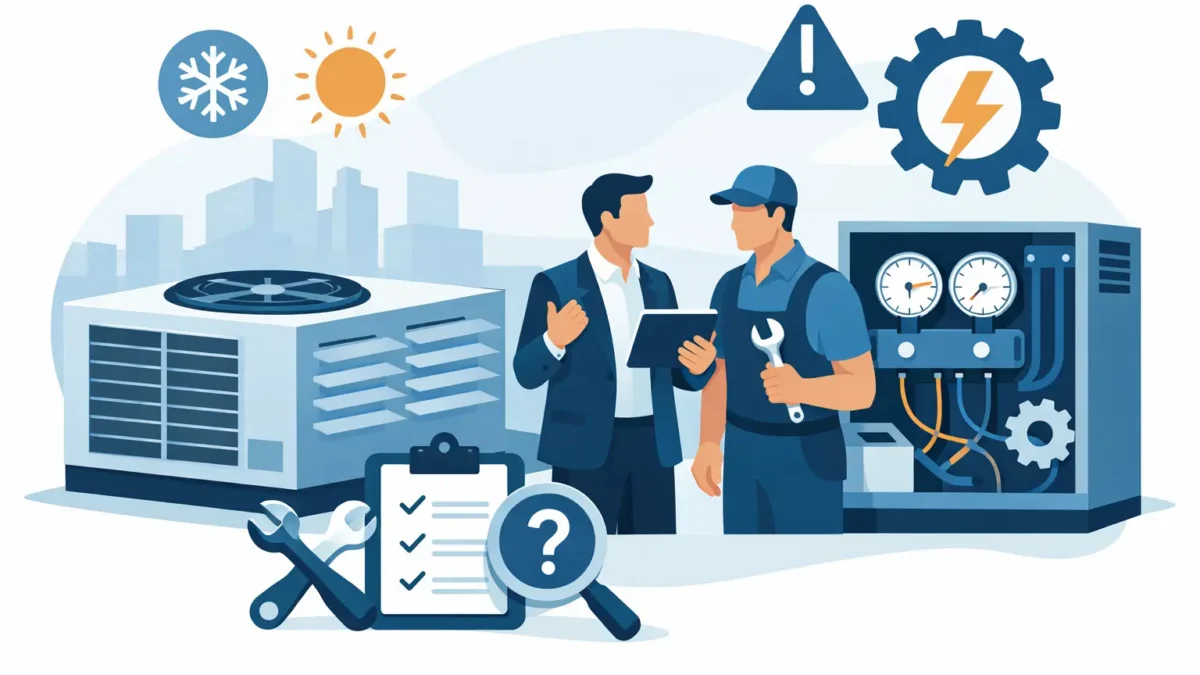 Commercial HVAC Troubleshooting Guide for Managers