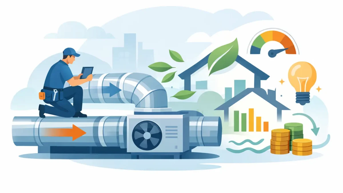 How to Improve Duct Efficiency and Cut Energy Waste