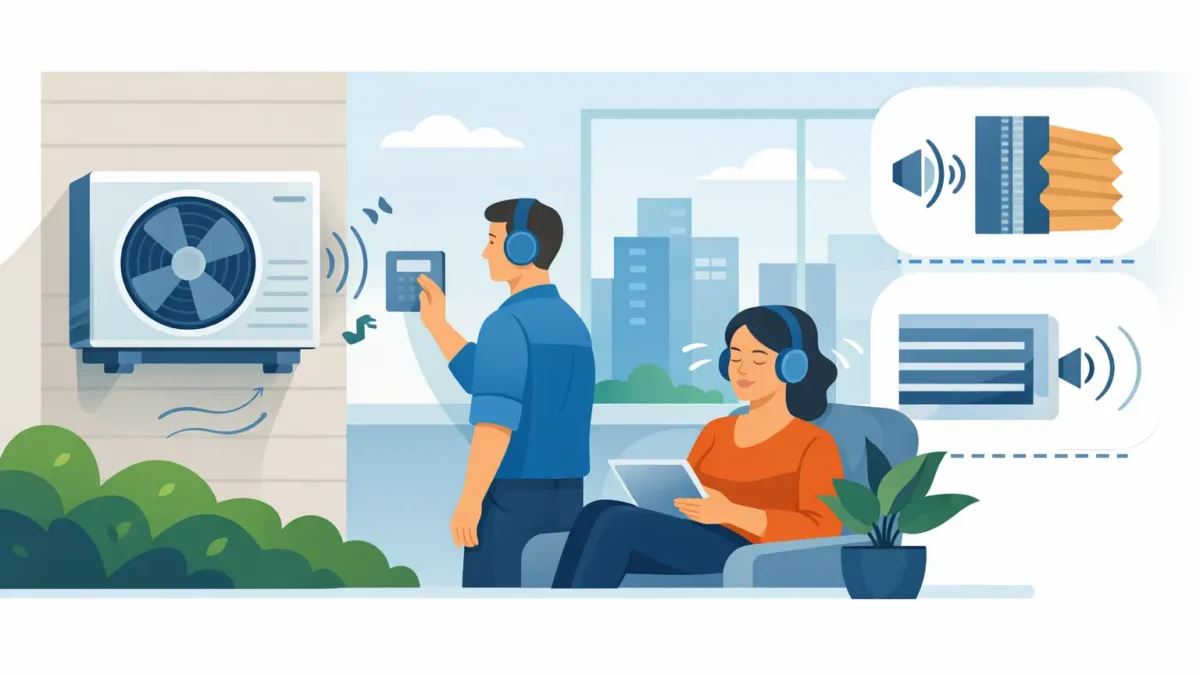 How to Reduce HVAC Noise Without Guesswork
