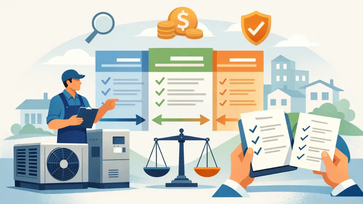 HVAC Service Contracts Comparison Made Simple