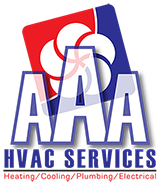 A logo of aaa hvac services