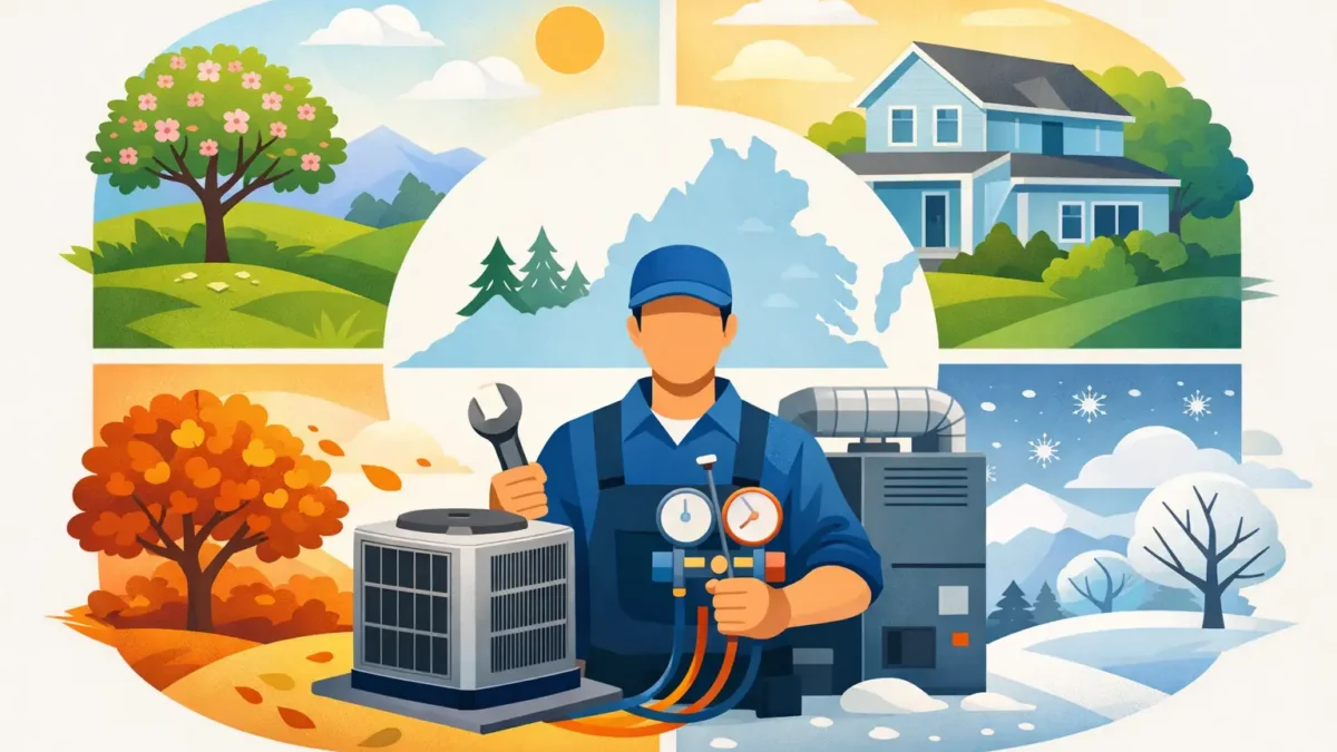 Seasonal HVAC Tune Up Guide for Northern Virginia
