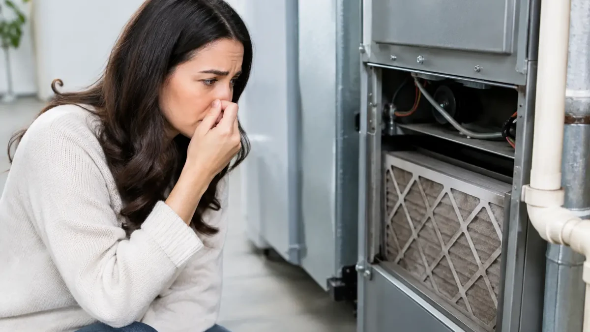 Why Does Furnace Smell Dusty When It Starts?