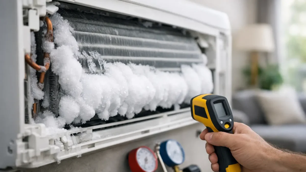 Why Is My AC Freezing? Causes and Next Steps
